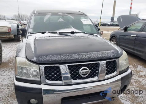 2007 Nissan Titan Le from USA, damaged, VIN 1N6BA06BX7N240844